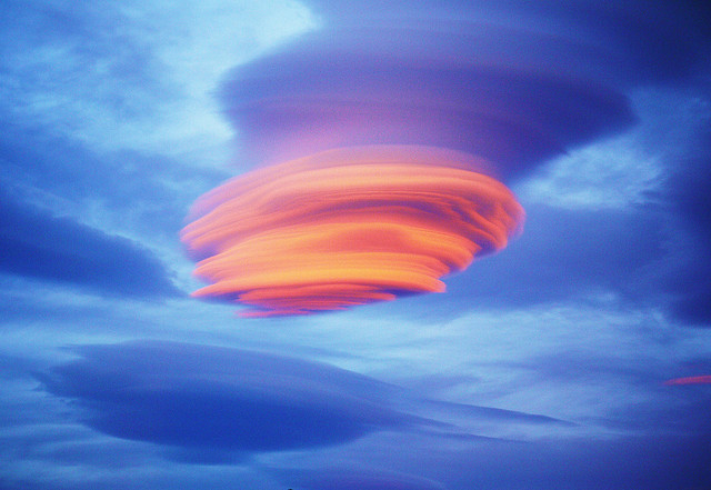 oxane:  Sunset Lenticularity by David Cartier The area between Kluane Lake and Haines