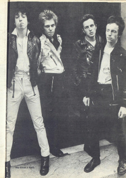 zombiesenelghetto:  The Clash in Paris, Feeling