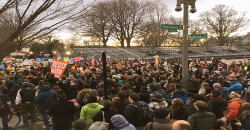 autisticwolfesbrainisautistic:  nativenews:  Over 1,000 protesters just showed up to the White House to protest the Dakota pipeline   Yet another densely attended protest has gathered in Washington D.C., this time in defiance of President Trump’s recent