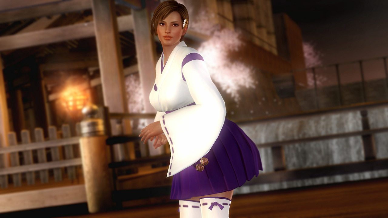 deadoralive-universe: Shrine Maiden Costume Set Kasumi Ayane Helena Kokoro Tina Lisa
