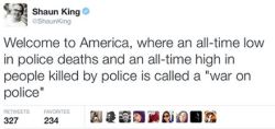 gogomrbrown:  Cops are playing the victim role. Its sad they can kill or beat who they want and simply go back to doing it to someone else. No repercussions.   