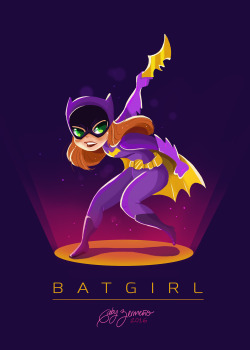 herochan:  Batgirl Art by Gaby Zermeño