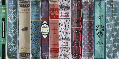 nevver:Wes Anderson and Hayao Miyazaki films as books, Jordan Bolton