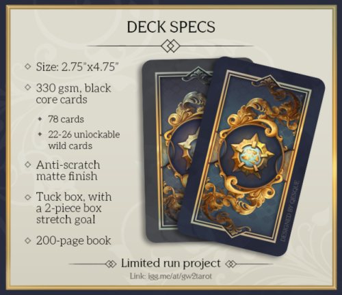 gw2collective:The funding campaign is now open for Tyrian Tarot!This ArenaNet-sponsored charity coll