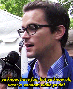 highonawindyhill:   Do you have any message [for people] out there about being safe and being protected? [May 15, 2011 AIDS Walk New York x]  