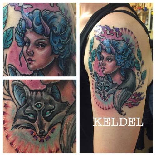 FINALLY got to do one of my wanna do’s!!! So much fun!#keldeltattoo #tattooed #tattoo #adtcsea