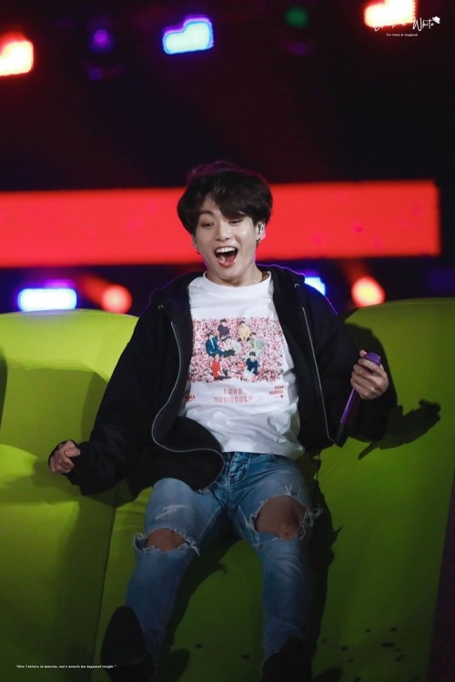 Jungoo On Stage, But Its Peak Happiness Mode: A Thread. (1/n)