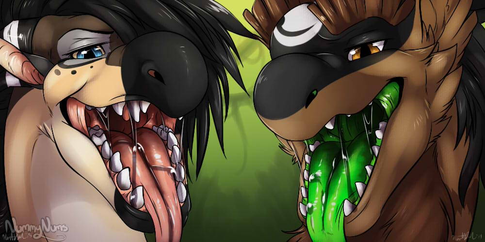 nummynomz:  Pair of matching icons commission for Cacar! &gt;:DWooo this was