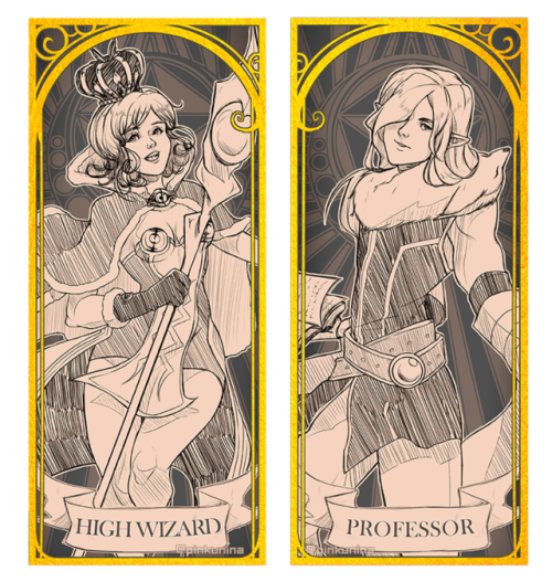 pinkunina:Ragnarok Online Transcendent Job cards ⸂⸂⸜(രᴗര๑)⸝⸃⸃I wanted to draw some RO stuff but I ended drawing all the jobs. Sorry for not made the third jobs, but I love more these.