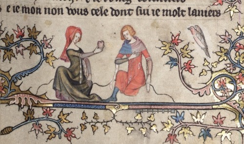 The Romance of Alexander. 14th century. MS Bodley 264 fol. 59r (bodley30.bodley.ox.ac.uk)A young l