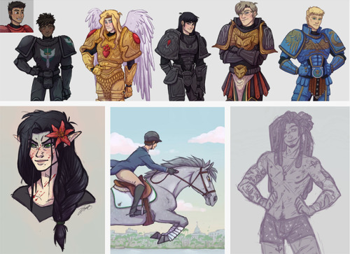 COMMISSIONS ARE OPEN!I specialize in character design and concept development.I excel at:Fantasy set