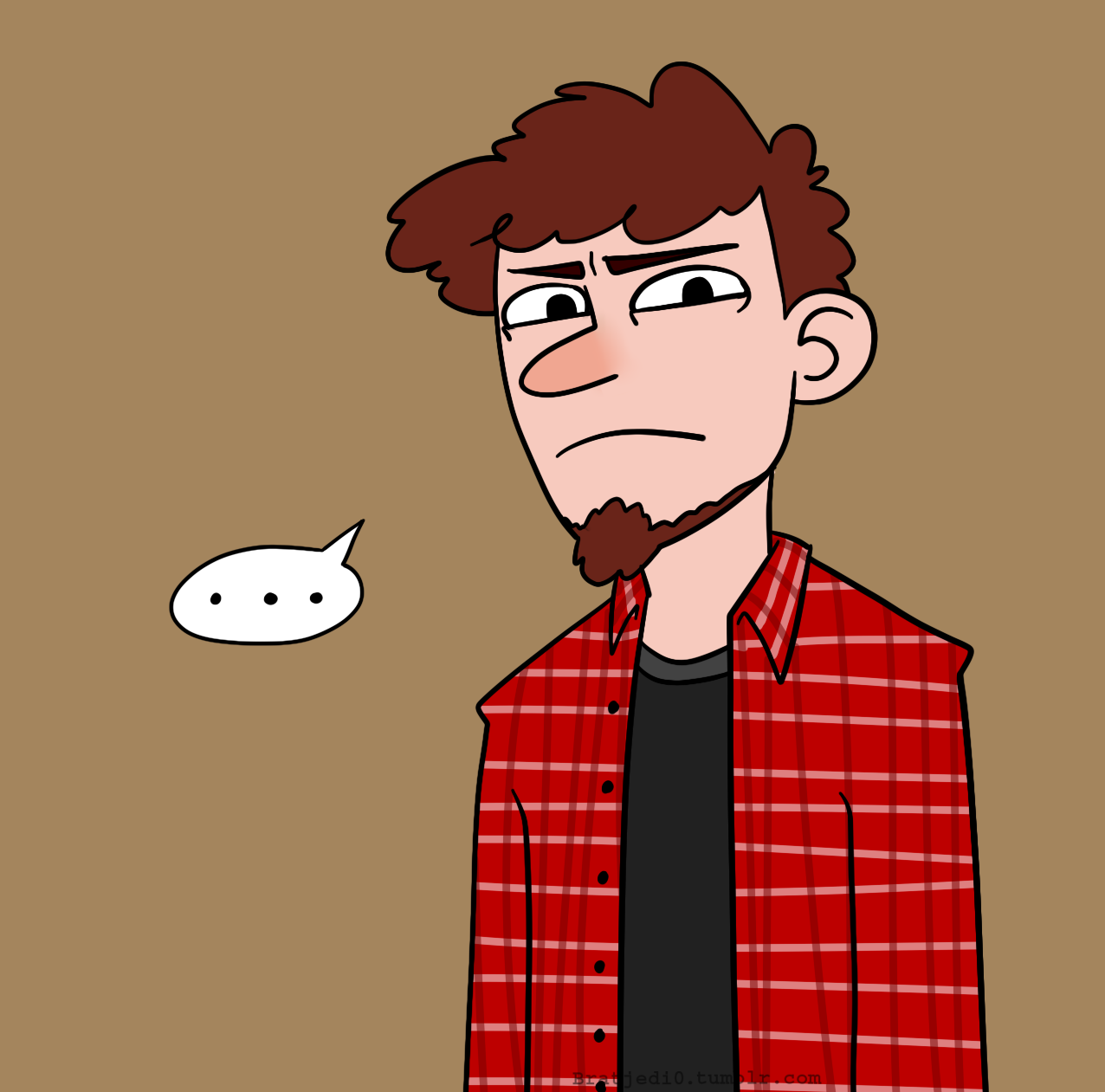 bratjedi0:  I couldn’t get over thestarjar&rsquo;s text post so I drew it! 