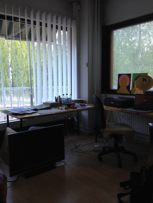 2014-2017Studio spaces in Tesoma Kunsthalle, Tampere Kunstahlle, Tampere and first year of MFA studi