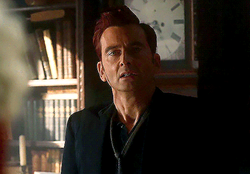 Crowley Literally Fighting For His Life Here Looking Like He's About To Throw Up And Pass Out Trying