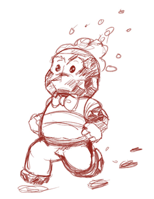 redkammy: Ok… one of my headcanons is that Grillby started out as a lump of coal.  The i