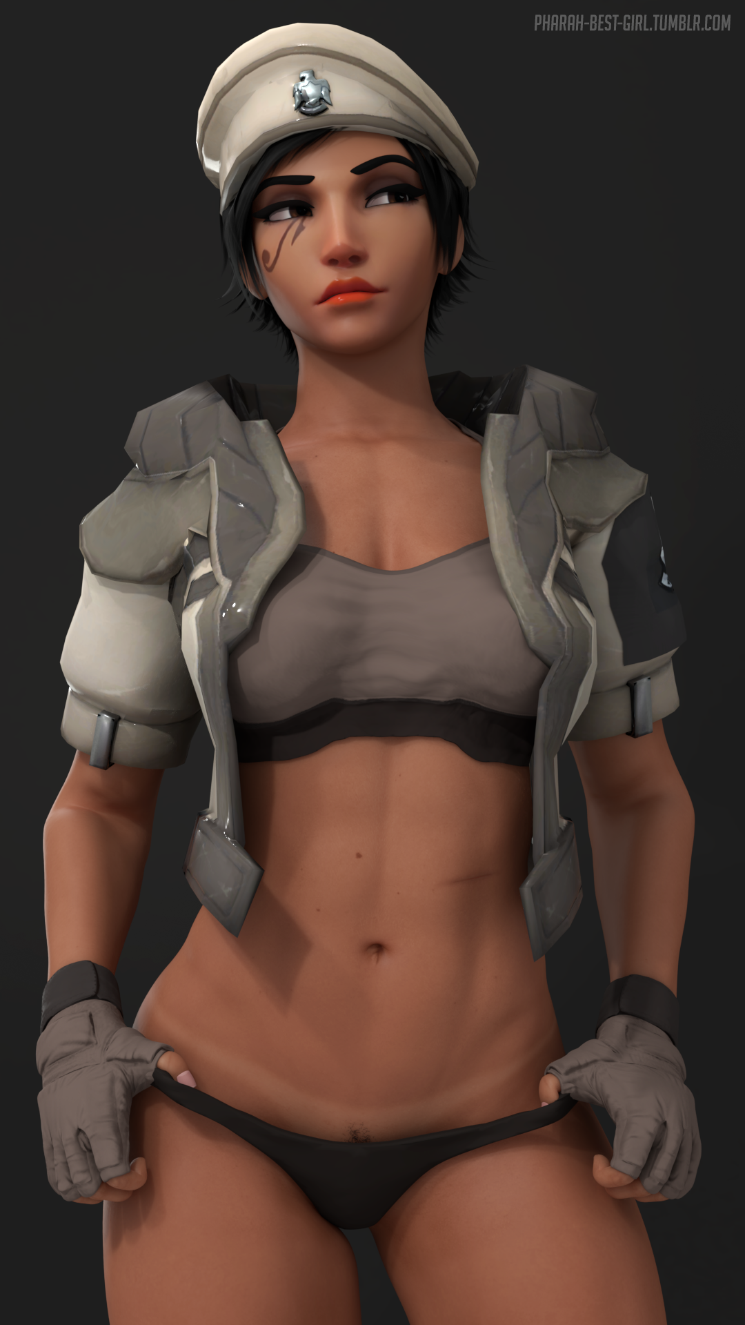 Pinup 24bA variation of the previous post Pharah 2.0 model | MEGA folder   |  My