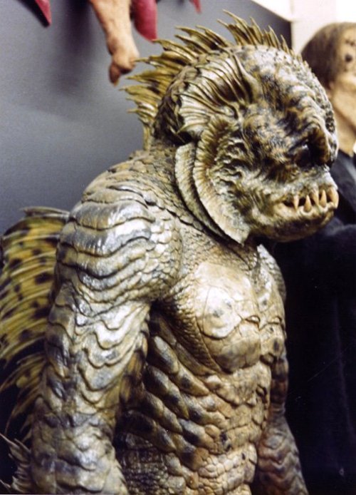 It’s the Gill-Man from “MonsterSquad” (1987)! #MonsterSuitMonday Our fishy friend 