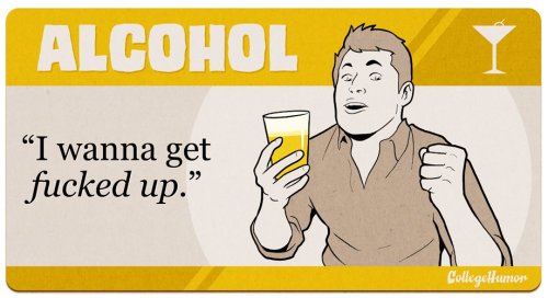 ameliabedelialacagaotravez:  collegehumor:  What You’re Saying with your Drug Choice  You ever think about if drugs could talk? Here’s more on the house.   All of the above plz
