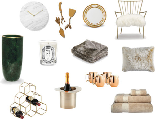 gift guide for home lovers by cortne-morgan featuring white home decor