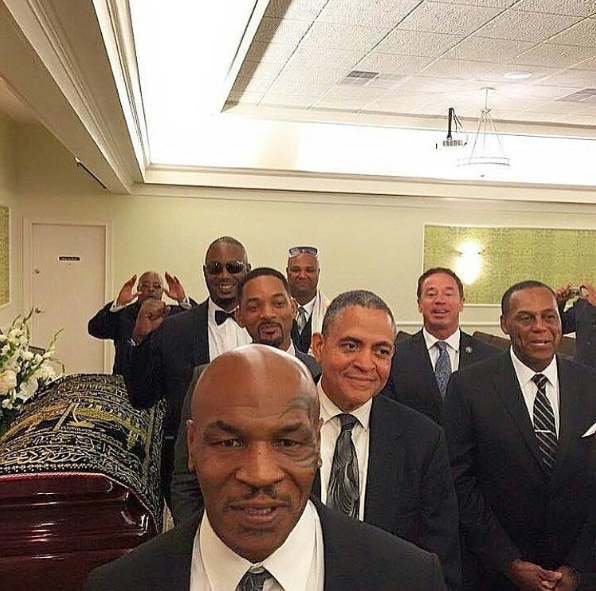 swagintherain:    Legends pay their tribute to the great Muhammad Ali during the