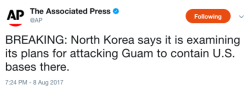 micdotcom:  North Korea says it’s “carefully