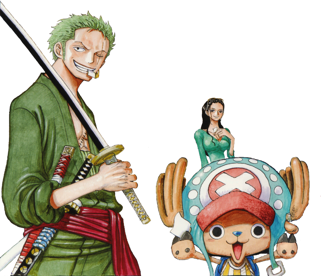 Zoro X Robin Fc One Piece Color Walk 7 Zoro Chopper Robin