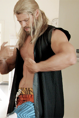 mishasteaparty:   The brain is a muscle. That’s a muscle and that’s a muscle,