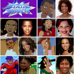 thepsychoemoreport:  cierrablue:  sourcedumal:  dcwomenofcolor:  WOC voicing WOC -- Static Shock  But they better bring back Shebang for the live action tho  static shock was a great show, this made it even better  I’M GONNA FUCKING CRY!!! OMFG THIS
