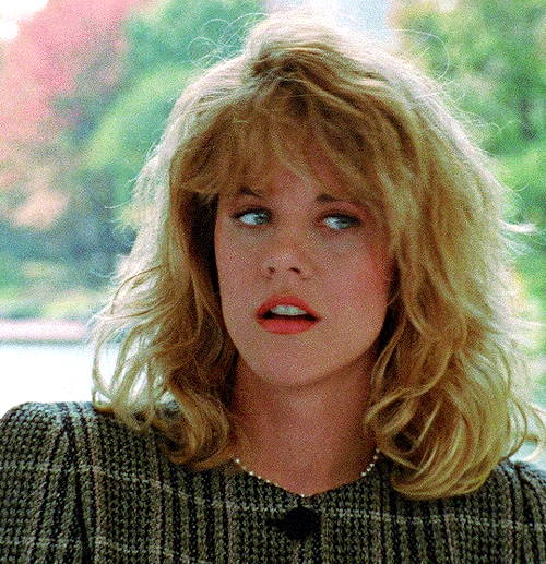 dailyflicks: Meg Ryan as SALLY ALBRIGHTWhen Harry Met Sally (1989) | dir. Rob Reiner