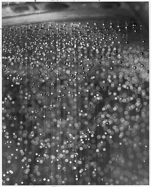 Harold E.  Edgerton, Lead Falling in a Shot Tower, 1936 (Source: The Metropolitan Museum of Art)