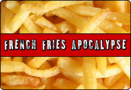 Can I have some French fries with my font please?http://www.dafont.com/french_fries_apocalypse.font