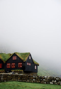 travelthisworld:  Kirkjubour, Faroe Islands | by Felix van de Gein 