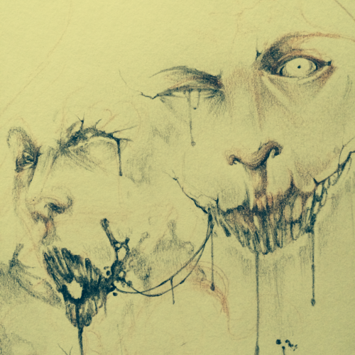 vaigh:  Creepy doodle practice. 