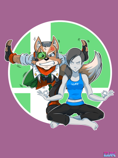 dj-kirkland:  Happy Friday guys! It’s not just one design, it’s TWO! Get your Super Smash Shirts today over at TeePublic!