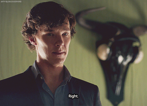 ∞ Scenes of SherlockSorry. Sorry again.