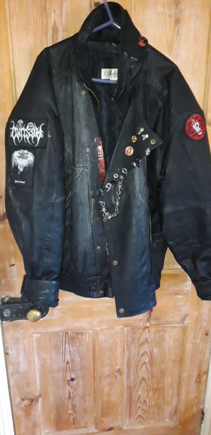 Here Is My Jacket That I'm Currently Working On I Think Its Looking Alright So Far Idk I'm Waiting For