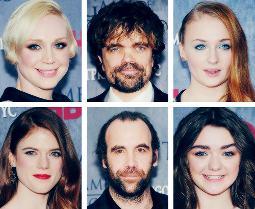 jemmasmmns:  Game of Thrones cast attends the “Game Of Thrones” Season 4 New
