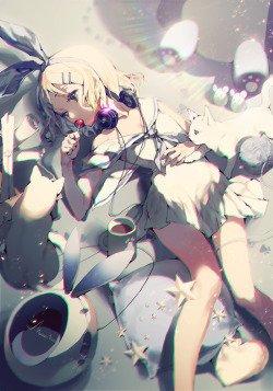 noamu:  「鏡音リン」/「着香料」のイラスト