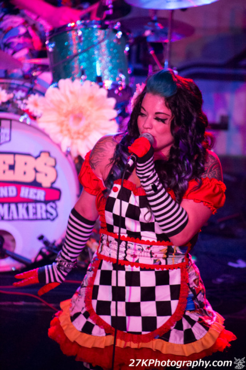 Beebs and Her Money Makers touring with Reel Big Fish on the Don’t Stop Skankin’ tour.  