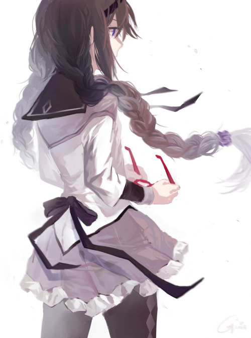 kawaii-sailormoon: ほむら byGUNNI  on pixiv
