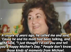 skylikethat:  lacienegasmiled: Ryan White’s mother Jeanne speaking about Michael