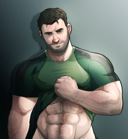 jojiart:  Fan art :Chris Redfield    (NSFW ver. On my patreon )  www.patreon.com/jojiart