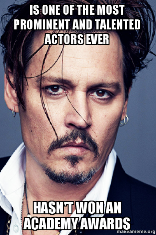 becauseitisjohnnydepp: Just Johnny Depp things