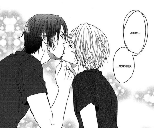 tachimybananase:Jeez I love them so much. Saki-san and Jun from Otokogokoro(2 Koibitogokoro, 3 Koigokoro, 4 Tokimekigokoro)