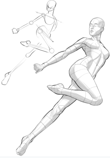 Here are three never released new poses from the set I’ve been working for the next book! As a