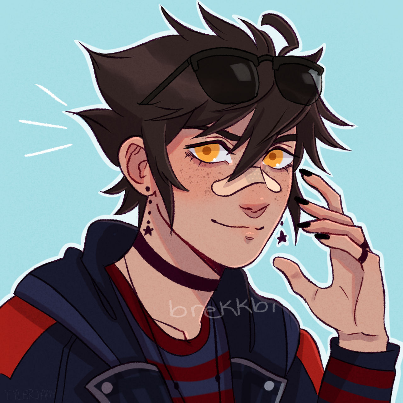 tylerjaay27:  KH oc bust commission for @brekkbi on instagram, thank you for your