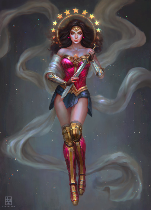 Finished the full version of my Wonder Woman fanart! Thank you so much Daniel Kamarudin for helping 