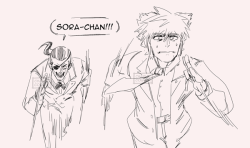 chachacharlieco:  More Yakuza AU nonsense