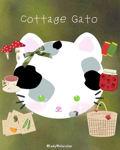 Cottage Girly Cat