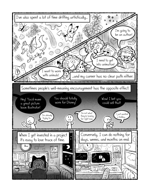 morganmudway:  Here is the comic I made for ADHD awareness month and #ADHDInvasion, about how it has